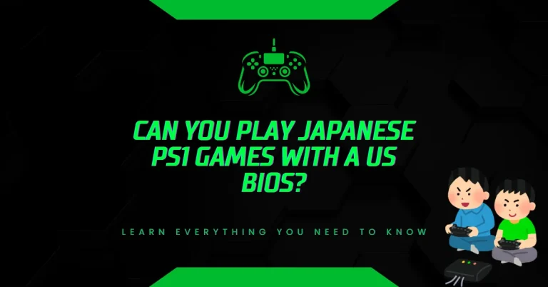 Can You Play Japanese PS1 Games with a US BIOS