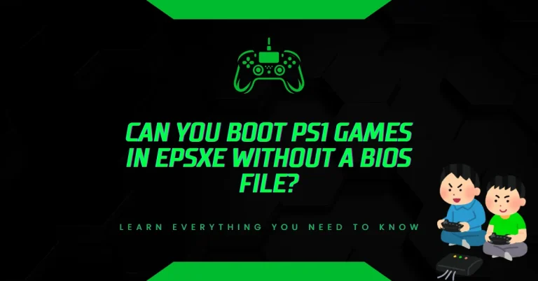 Can You Boot PS1 Games in ePSXe Without a BIOS File?