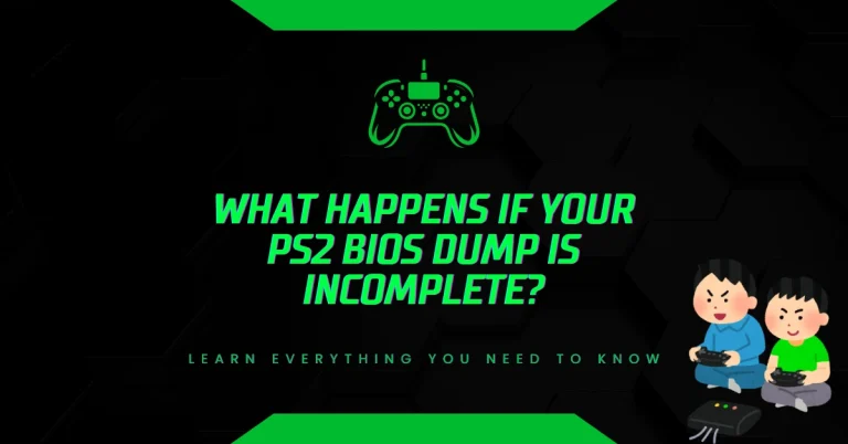 What Happens If Your PS2 BIOS Dump Is Incomplete