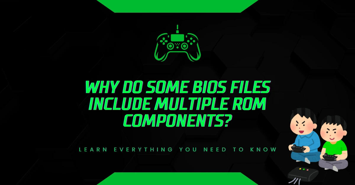 Why Do Some BIOS Files Include Multiple ROM Components